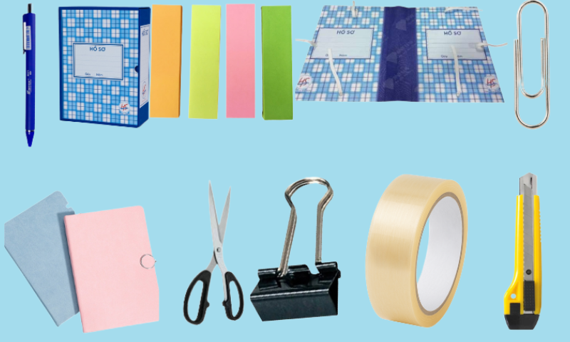 Top 10 vật dụng văn phòng không thể thiếu cho nhân viên văn phòng