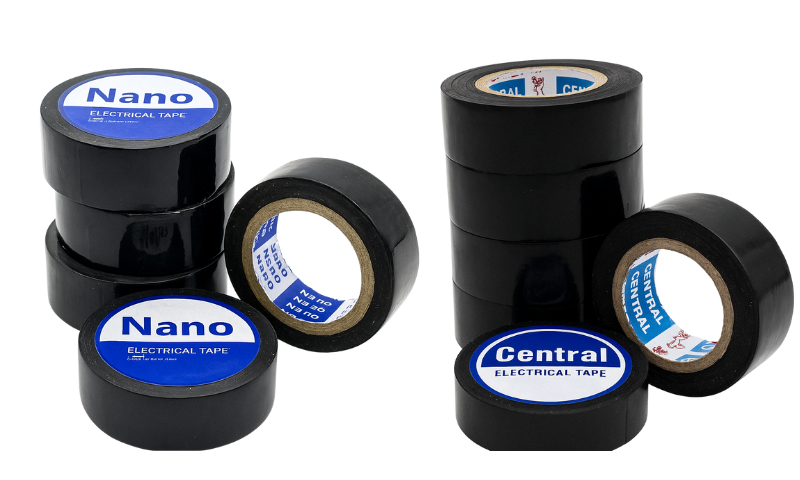 So sánh băng keo điện Central và Nano – Loại nào bền, dính chắc hơn?