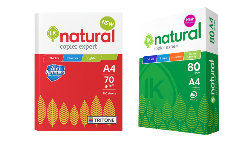 So sánh chi tiết giấy in Natural 70gsm và 80gsm cho văn phòng và in ấn