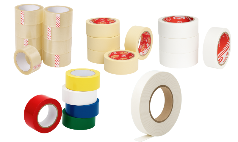 Các loại băng keo văn phòng phẩm phổ biến hiện nay