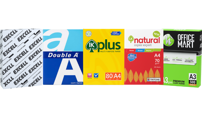 Các Loại Giấy In Phổ Biến Cho Văn Phòng: Double A, Excel, IK Plus, Natural, Office Mart