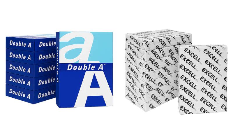 So sánh giấy in Double và Excel – Loại nào tối ưu cho văn phòng hiện đại?