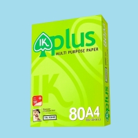 Giấy IK PLUS MÀU XANH A4 80G (500 tờ)