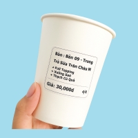 Giấy in tem trà sữa